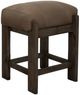 International Furniture Direct Balam Brown/Stained Dark 24'' Stool-0