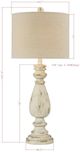 Forty West Twyla Ivory Table Lamp-1
