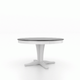 Canadel Customizable Gourmet 54" VR Pedestal Dining Table-4