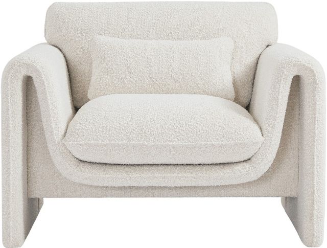 Meridian Furniture Stylus Cream Chair-1