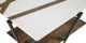Signature Design by Ashley® Braxmore White Marble Top Accent Table with Light Brown Shelve and Black Stand -2