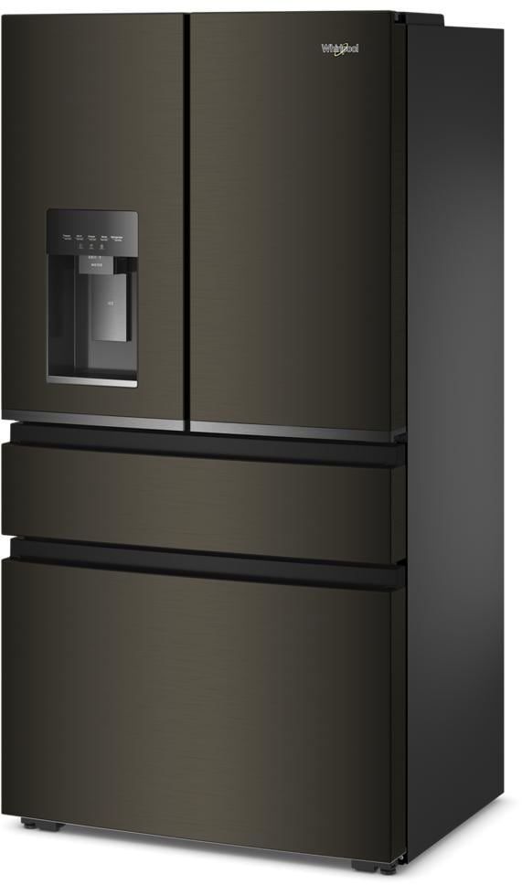 Whirlpool® 36" 18.7 Cu. Ft. Black Stainless Steel Counter Depth French Door Refrigerator-4