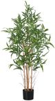 Monarch Specialties Inc. Green/Black 50" Artificial Potted Bamboo Tree-0