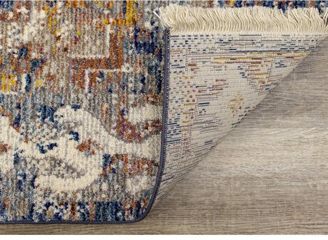 Kalora Interiors Evora Grey Blue 2'8" x 7'10" Rug-3