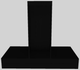 Vent-A-Hood® K Series 42" Black Contemporary Wall Mounted Range Hood-3