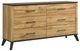 Coaster® Kaywood 4-Piece Natural Pine Queen Bedroom Set-2