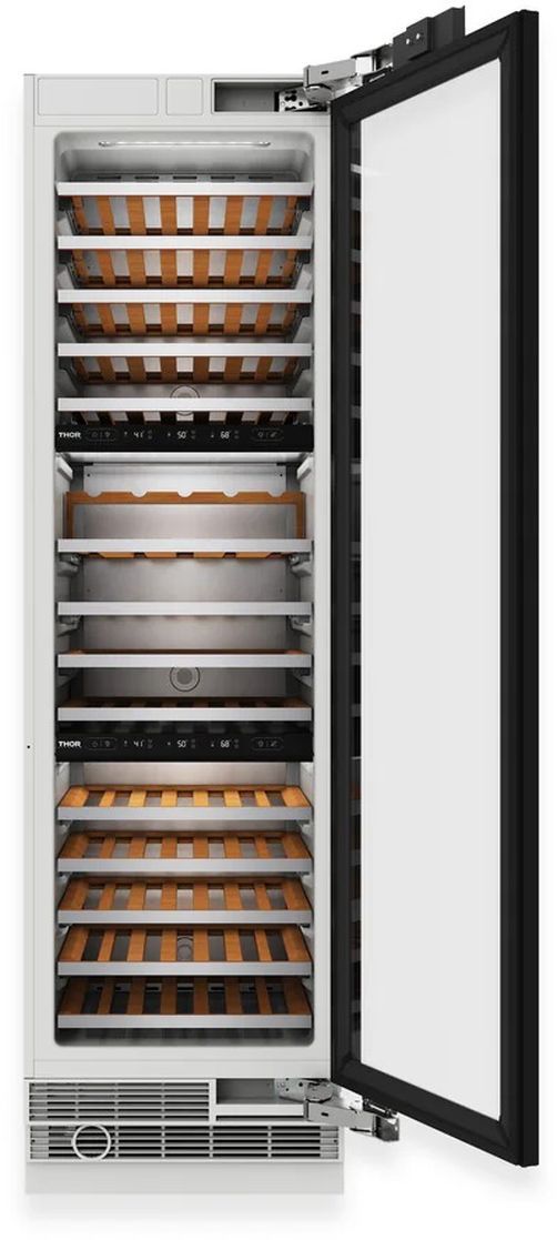 Thor Kitchen® 24" Panel Ready Built-in Column Wine Cooler-1
