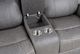 Furniture of America® Agata Warm Gray Glider Recliner Loveseat-4