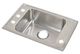 Elkay Lustertone® Classic Lustrous Satin Stainless Steel 4-Hole Single Bowl Drop-In Classroom-0
