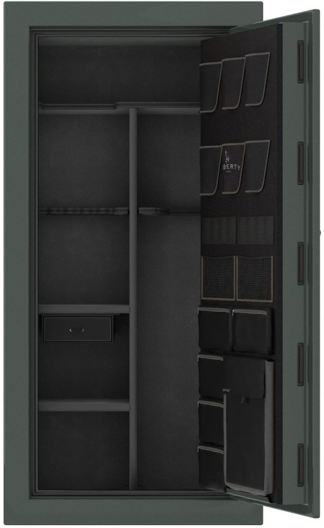 Liberty Safe Lincoln Forest Mist Gloss 25 Electronic Gun Safe-3