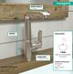 Hansgrohe Metris Brushed Nickel Single-Hole Faucet with Swivel Spout and Pop-Up Drain-2