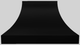Vent-A-Hood® Designer Series 54" Black Wall Mounted Range Hood-0