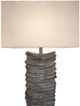 Currey & Company Pozzolana Charcoal/Natural Table Lamp-0