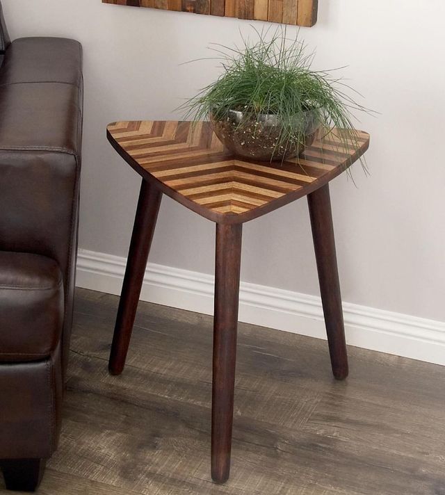 Deco Marche Brown Accent Table-3