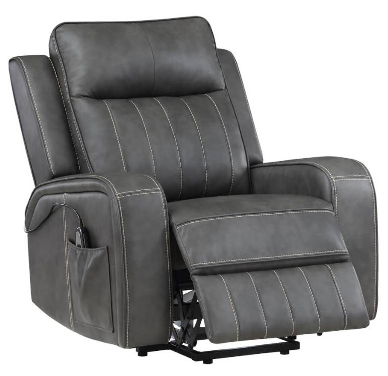 Coaster® Foley Gray Power Lift Recliner Chair M H Appliance