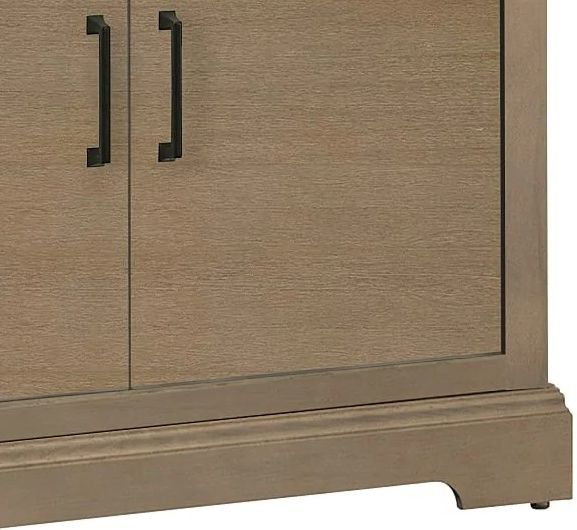 Howard Miller® Breindel III Aged Gray Curio Cabinet-2
