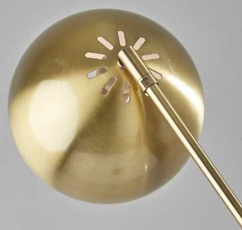 Adesso® Ashbury Antique Brass Floor Lamp-1