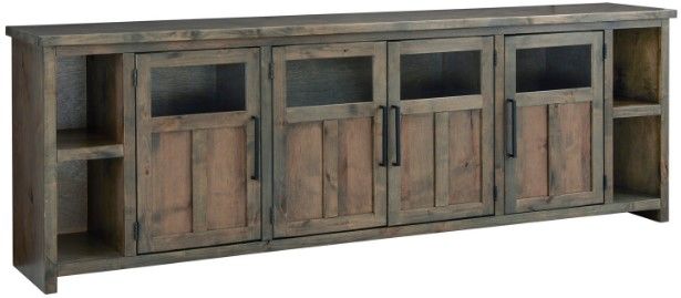 aspenhome® Finnegan Sandy Brown 98" Console-0