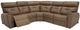 Palliser® Furniture Customizable Acacia 5-Piece Power Reclining Curved Sectional-1