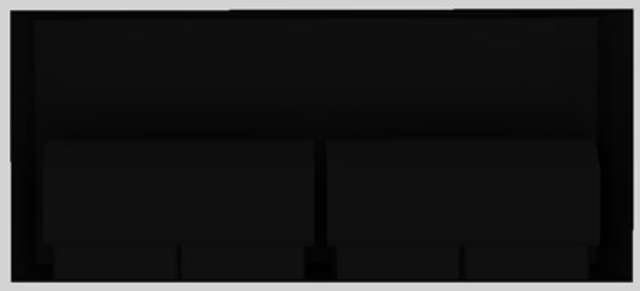 Vent-A-Hood® 48" Black Contemporary Wall Mounted Range Hood-3