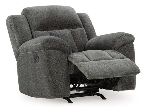 Signature Design by Ashley® Frohn Graphite Manual Rocker Recliner-1
