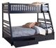 Coaster® Ashton Navy Blue Twin/Full Youth Bunk Bed-0