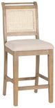 Linon Emerson Natural Cane Counter Stool-0