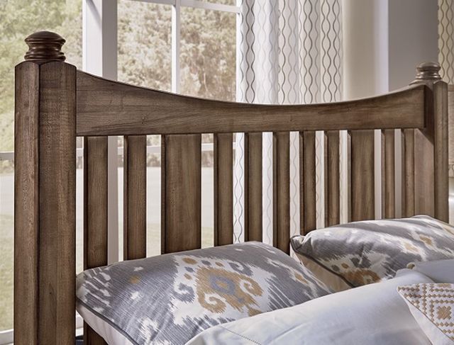 Artisan & Post by Vaughan-Bassett Maple Road Maple Syrup California King Slat Poster Bed-2