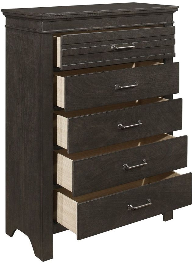 Mazin Furniture Blaire Farm Charcoal Gray Chest-2