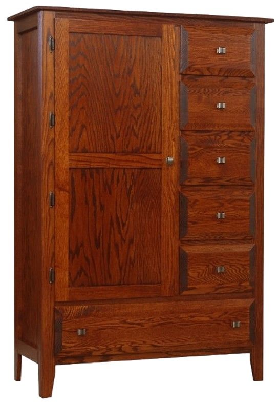 Wolfcraft Furniture Summit Brown Gentleman’s Chest-0