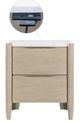 Homelegance® Matteo Light Oak/White Nightstand-4