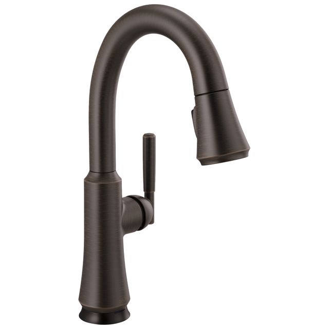 Delta Coranto® Venetian Bronze Single Handle Bar/Prep Faucet with Touch2O® Technology-0
