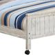 Donco Kids Club House Brushed Driftwood Youth Full Caster Bed-2