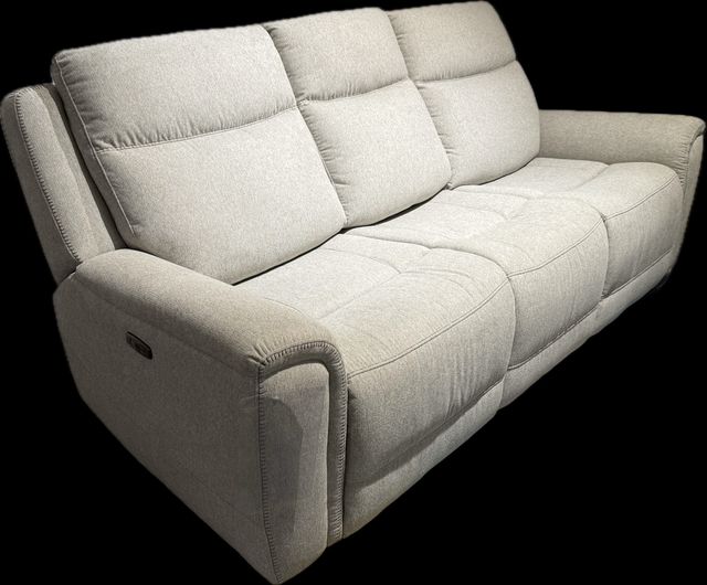 Power Reclining Grey Sofa-1