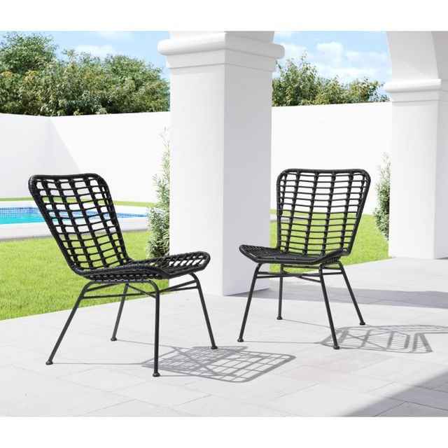 Zuo® Modern Lorena Black Dining Chair-2