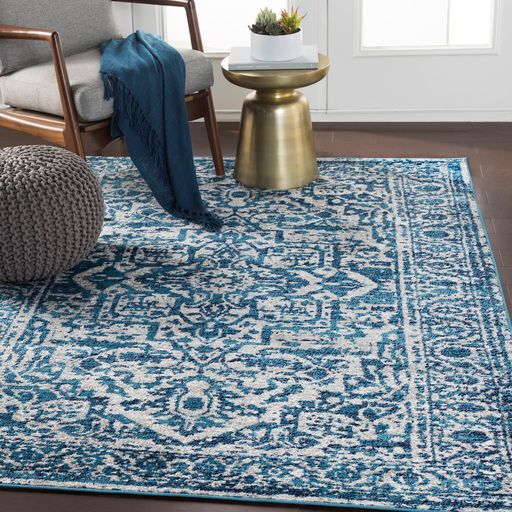 Surya Monte Carlo Sky Blue 9'x12' Area Rug-1