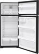GE® 28" 17.5 Cu. Ft. Black Top Freezer Refrigerator-1