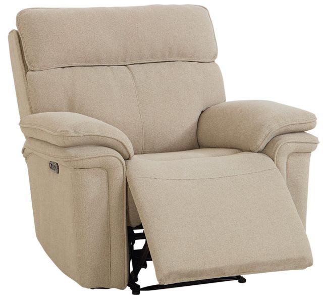 Bassett® Furniture Club Level Andre Oatmeal Power Recliner-0