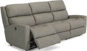 front view of the Flexsteel® Catalina Power Reclining Sofa