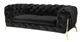 VIG Furniture Divani Casa Sheila Black Loveseat-1