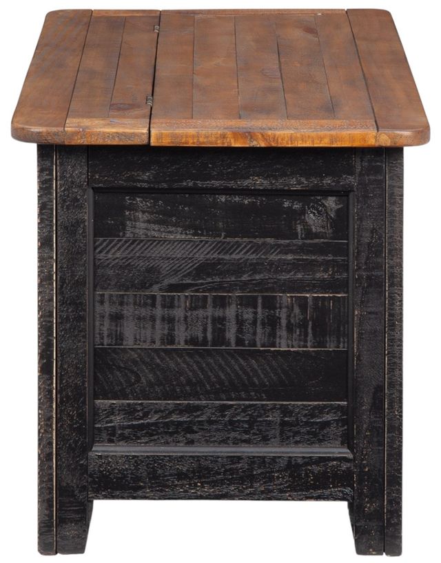 Signature Design by Ashley® Dashbury Antique Black Storage Trunk-2