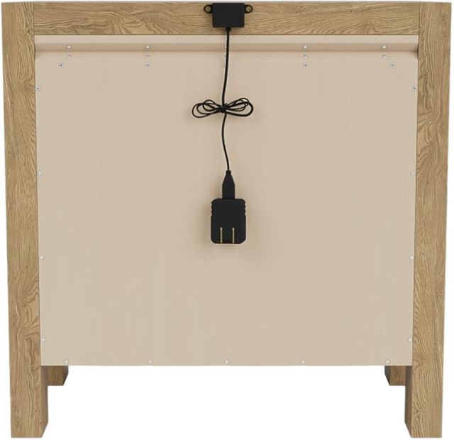 Riverside Furniture Davie Pale Oak 3-Drawer Nightstand-3