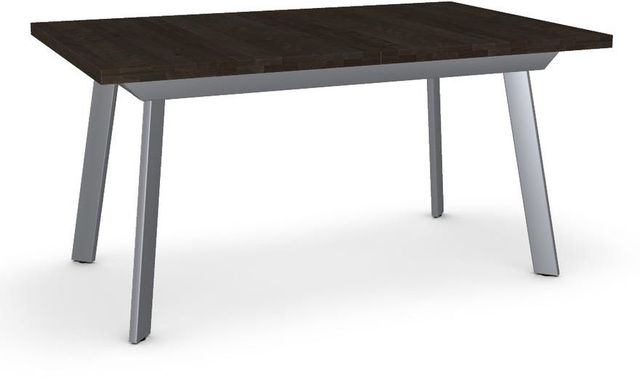 Amisco Customizable Nexus Solid Birch Extendable Table with Metal Legs-0