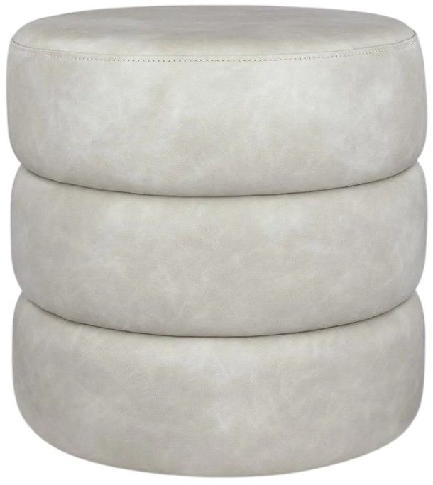 Signature Design by Ashley® Ummi Bone Swivel Accent Ottoman-0