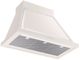 Ilve® Nostalgie II Noblesse 36" Antique White Wall Mounted Range Hood with Chrome Trim-1