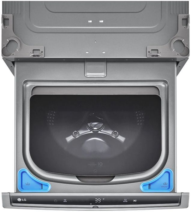 LG SideKick™ 1.0 Cu. Ft. Graphite Steel Pedestal Washer-5