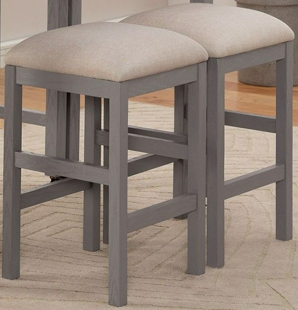 Furniture of America® Whitehall Beige/Light Gray Counter Stool-0