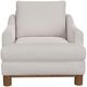 International Furniture Direct Olimpia White Arm Chair-2