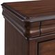 Elements International Phillipe Cherry 3-Drawer Nightstand with USB-2