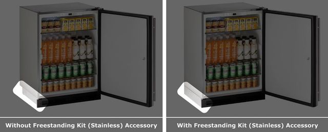 U-Line® 6" Stainless Steel Freestanding Kit -1